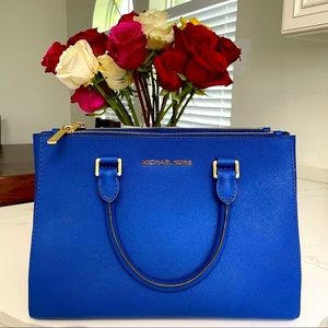 Michael Kors Blue Crossbody Bag